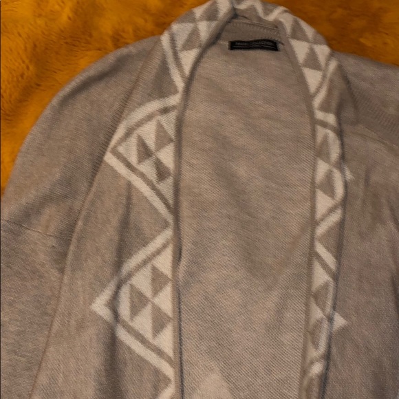 Bajee Collection Aztec Drapey Cardigan SZ S/M - Picture 3 of 5